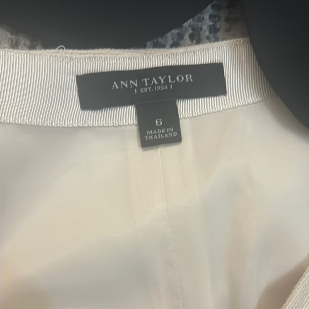 The Limited Black Blazer Size Small and Cream Skirt Set Size 6 - Picture 4 of 5